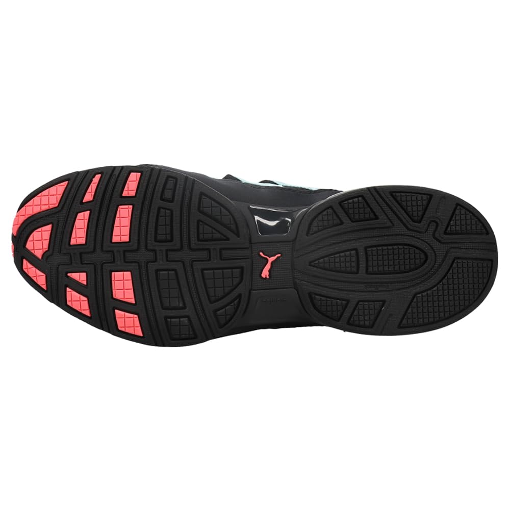 PUMA Women's RIAZE PROWL Sneaker, Puma Black-Ignite Pink-Aquamarine, 8.5