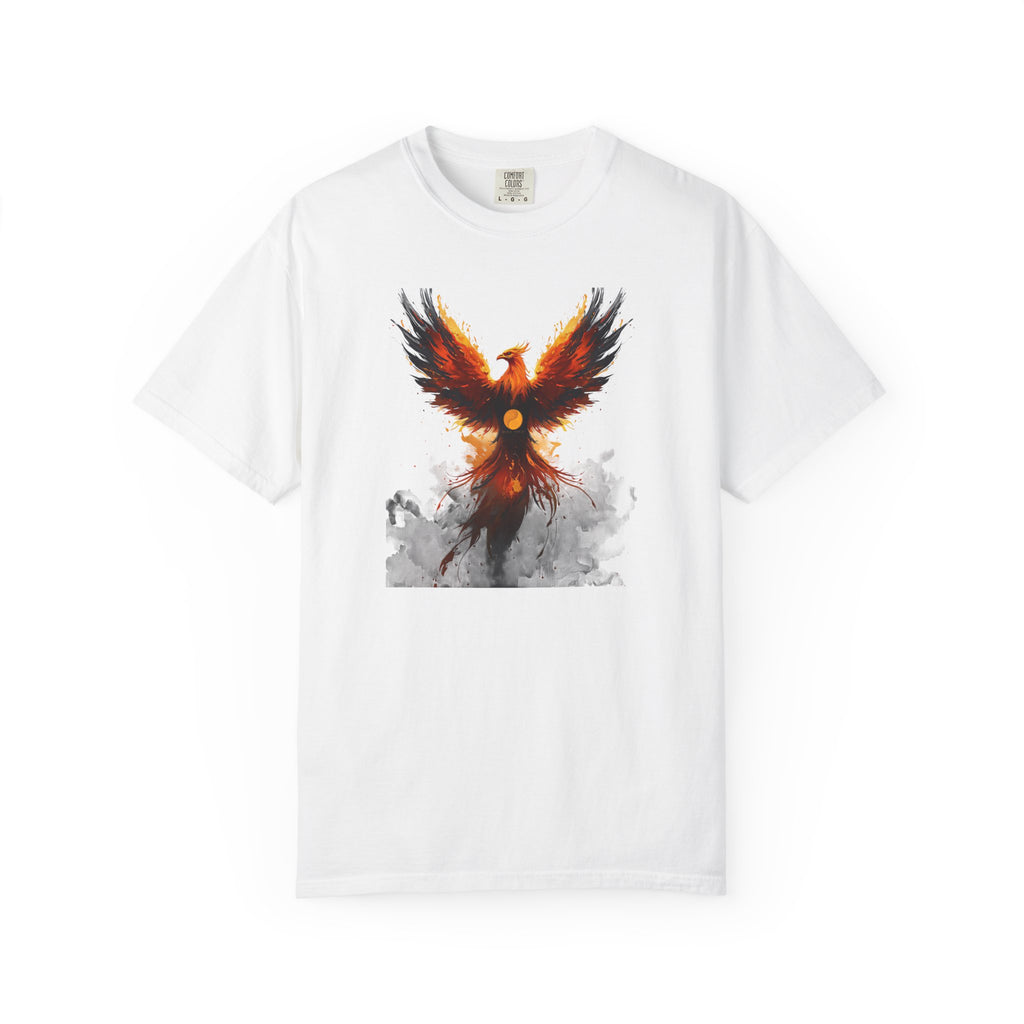 NhaleXhale "Phoenix Sun" White Tee