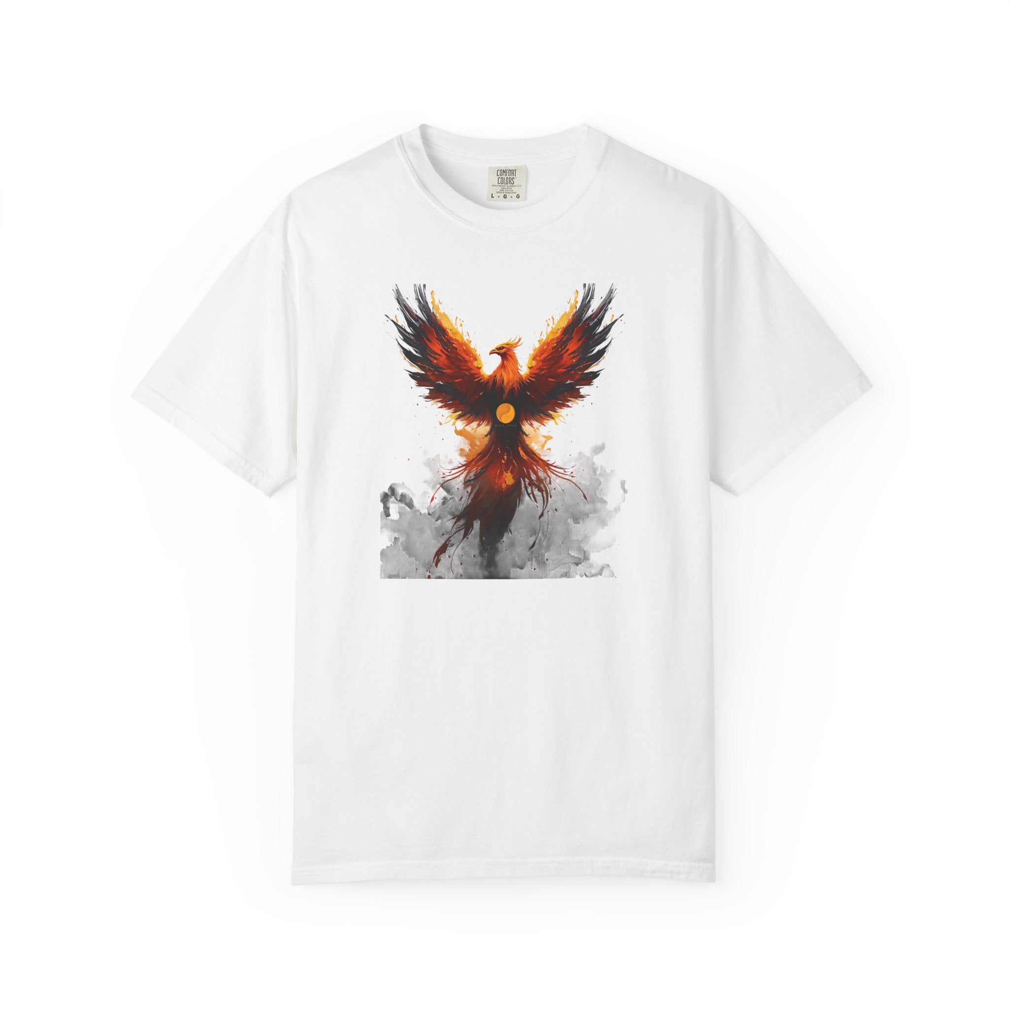 NhaleXhale "Phoenix Sun" White Tee