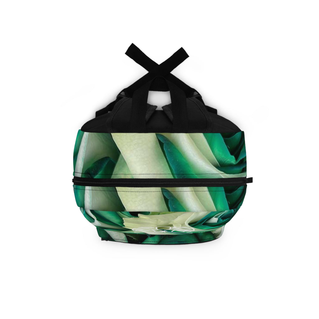 NhaleXhale Green Rose Backpack