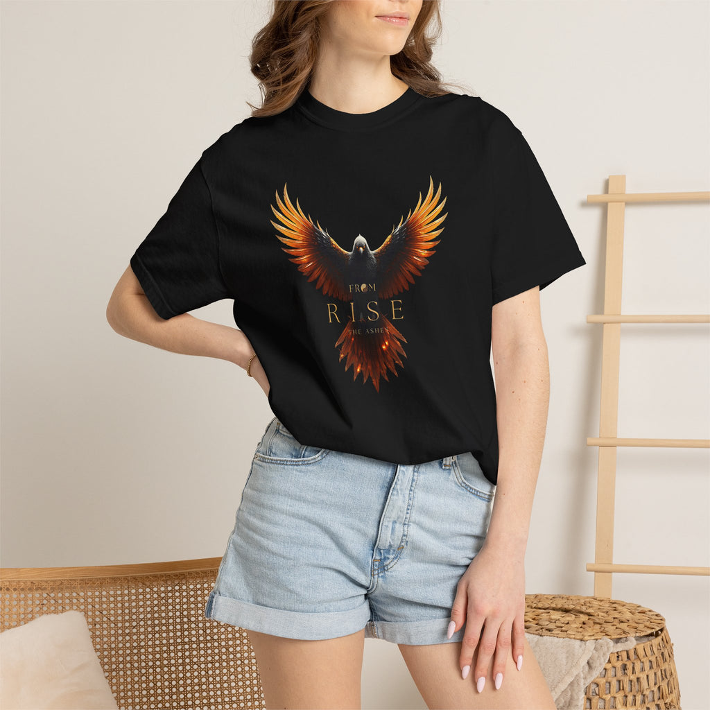 NhaleXhale “Rise From The Ashes” Black Tee