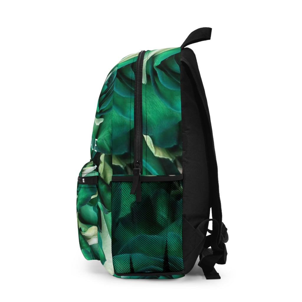 NhaleXhale Green Rose Backpack