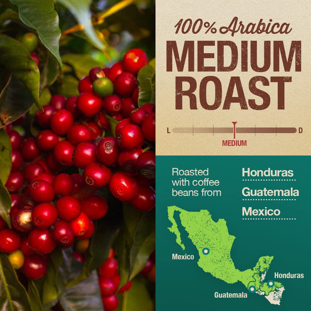 Mayorga Organic Coffee 12oz Mayan Blend - Medium Roast Whole Bean Specialty Grade Coffee, 100% Arabica, Slow Roasted, Chocolate and Floral Flavor with Low Acidity - USDA Organic, Non-GMO, Kosher