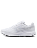 Nike Men's Run Defy Road Running Shoes, White/Pure Platinum-Black, 11