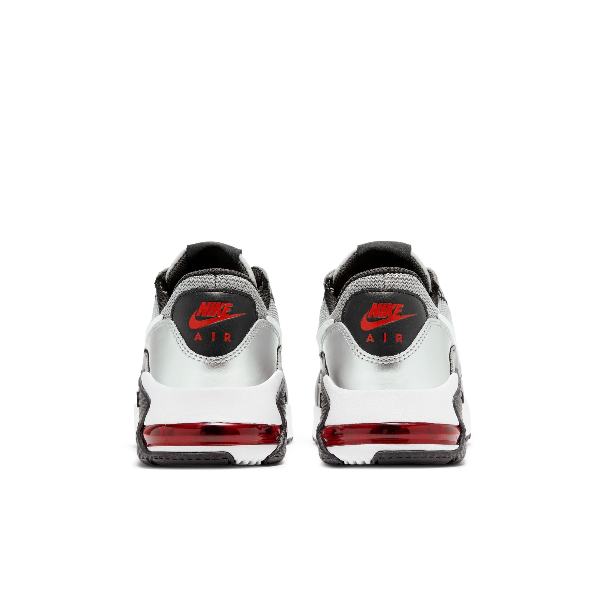 Nike Men's Air Max Excee, Particle Grey/White-Black-University Red, 9.5