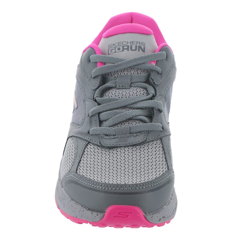 GO Run CONSISTENT - Vivid Horizon, Gray/Pink, 10 Wide