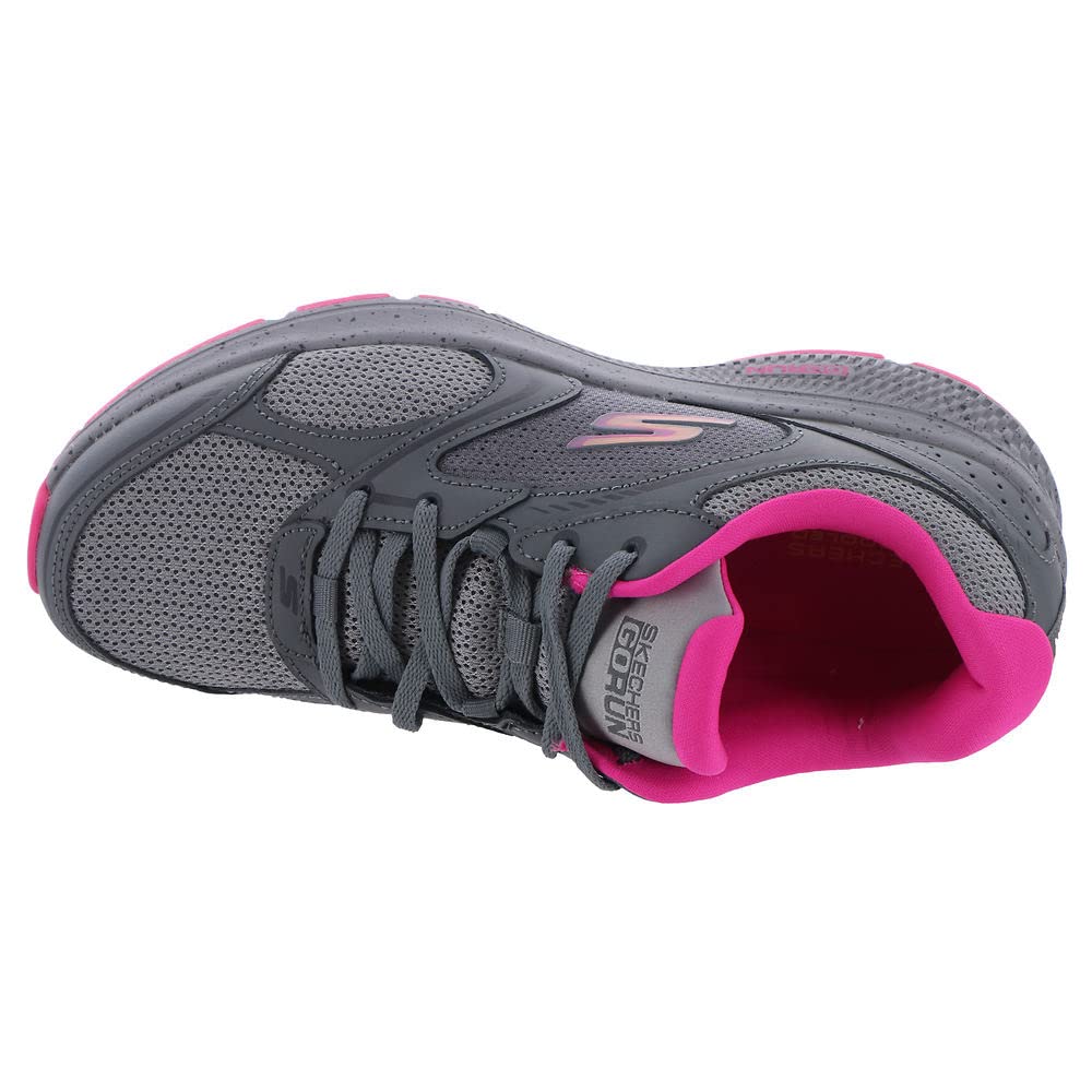 GO Run CONSISTENT - Vivid Horizon, Gray/Pink, 10 Wide