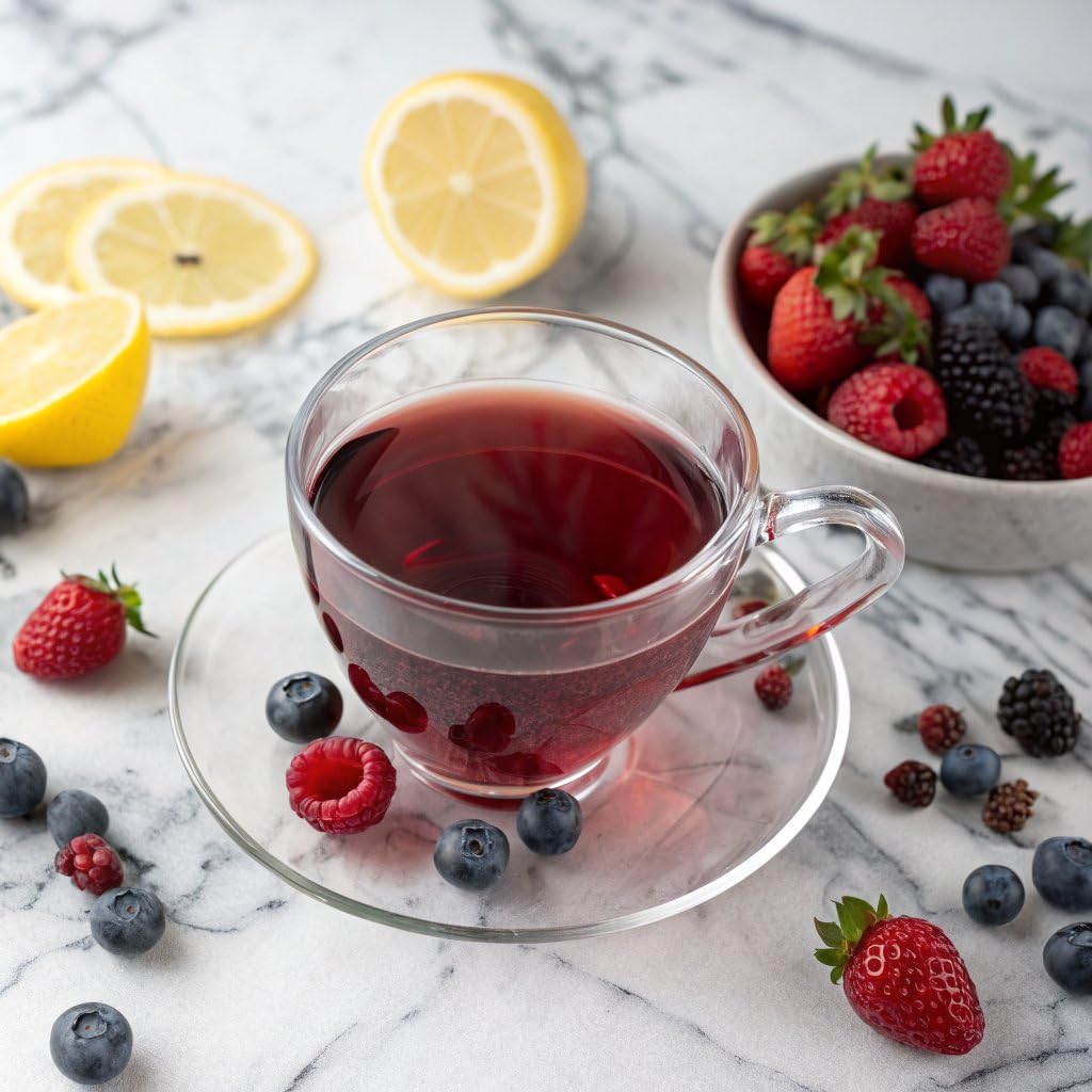 Harney & Sons Indigo Punch, Butterfly Pea Flower Tea with Fruity Flavors, HT Line, 20 sachets