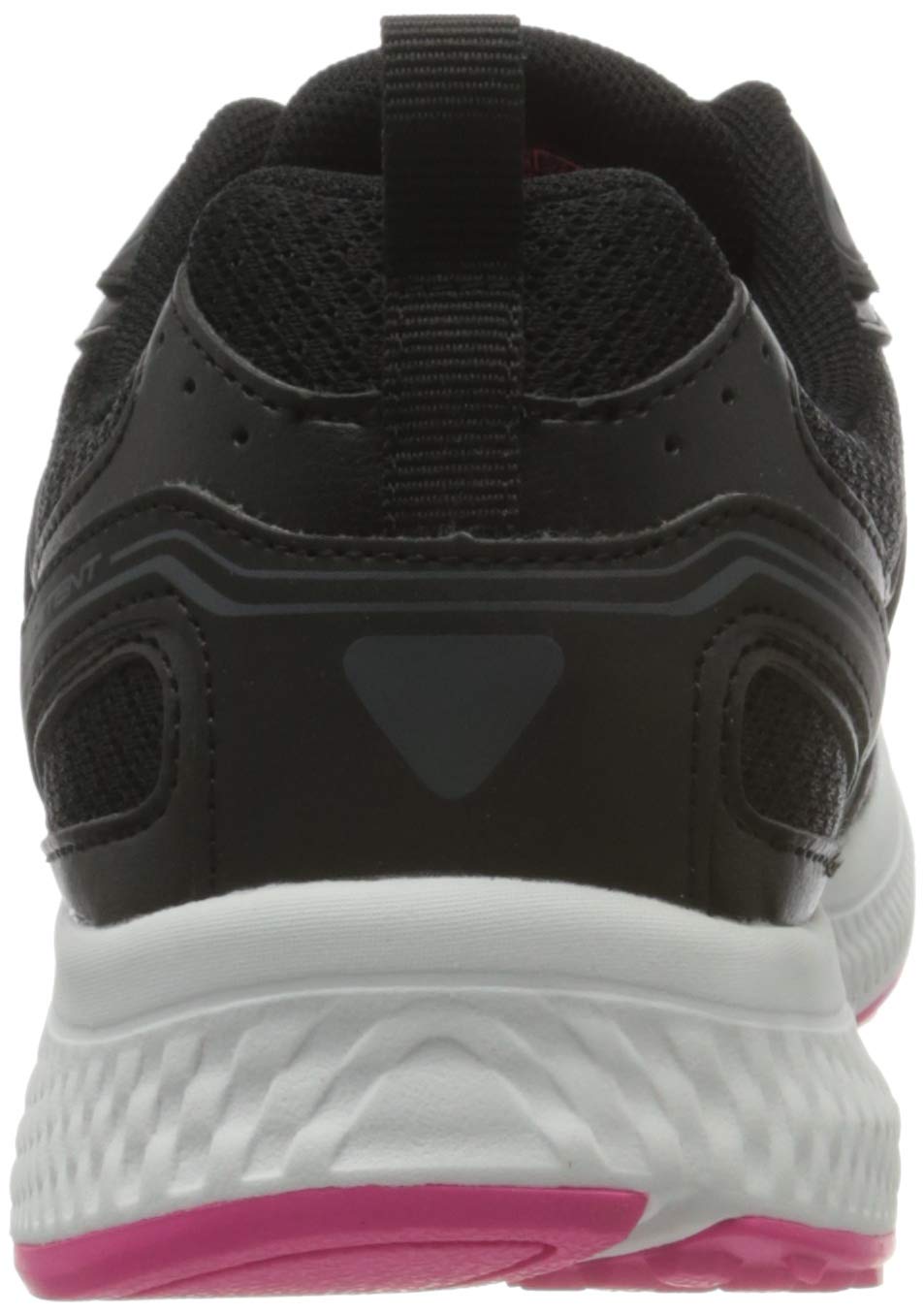 Skechers Women's Go Run Consistent Sneaker, Black/Pink, 10 Wide