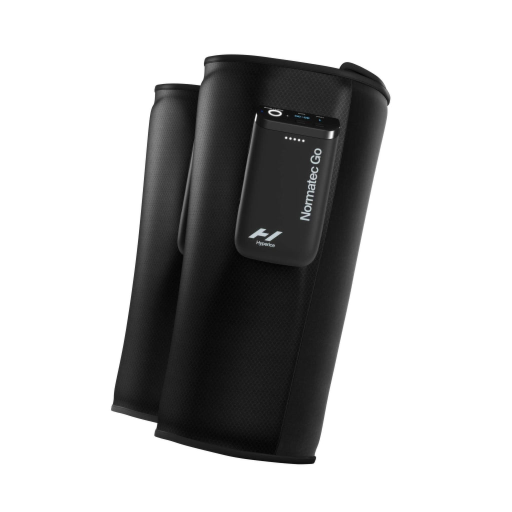 Hyperice Normatec Go Calf - Recovery System with Patented Dynamic Compression Massage Technology - Targeted Relief for Pain and Inflammation