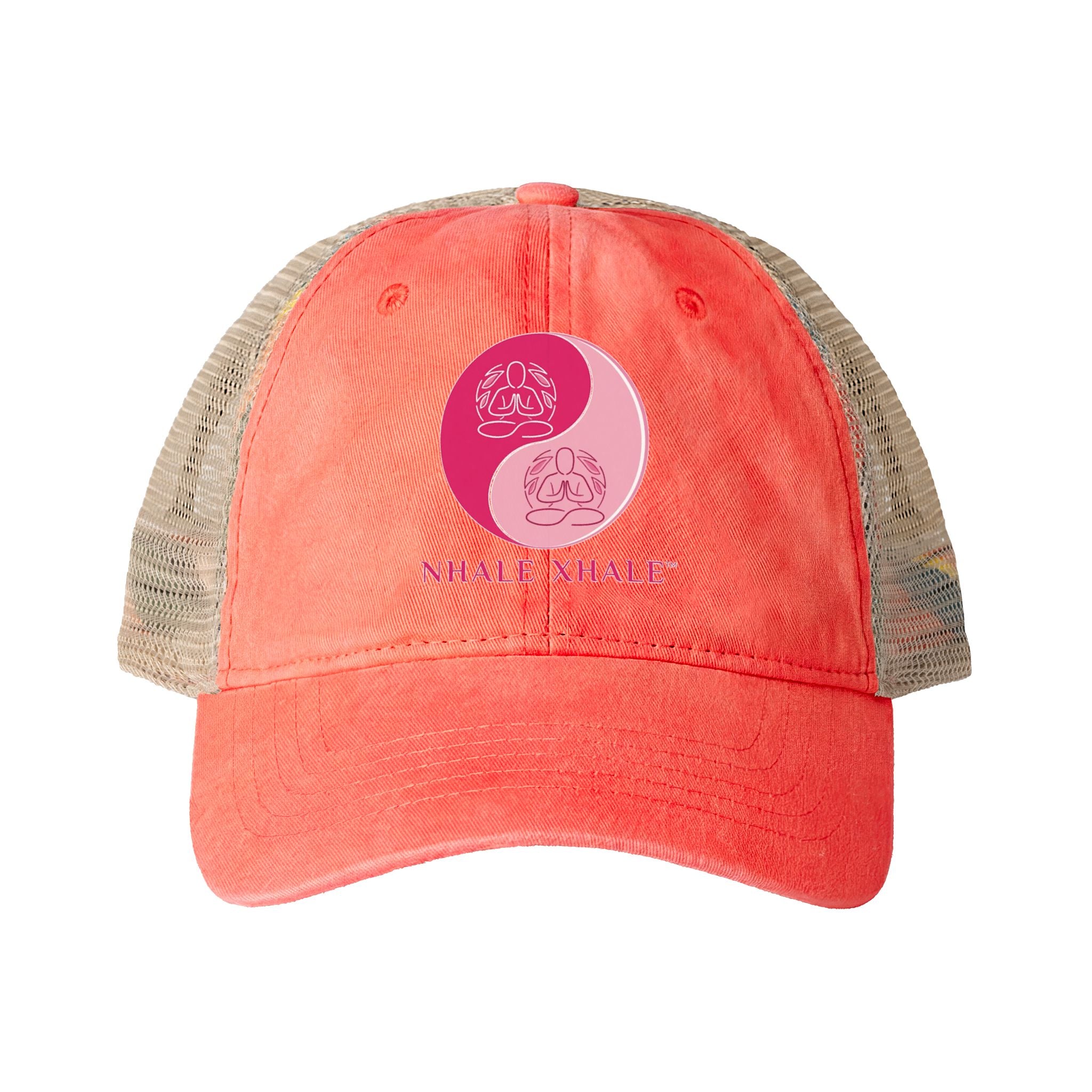 NhaleXhale Women's Washed Mesh-Back Cap