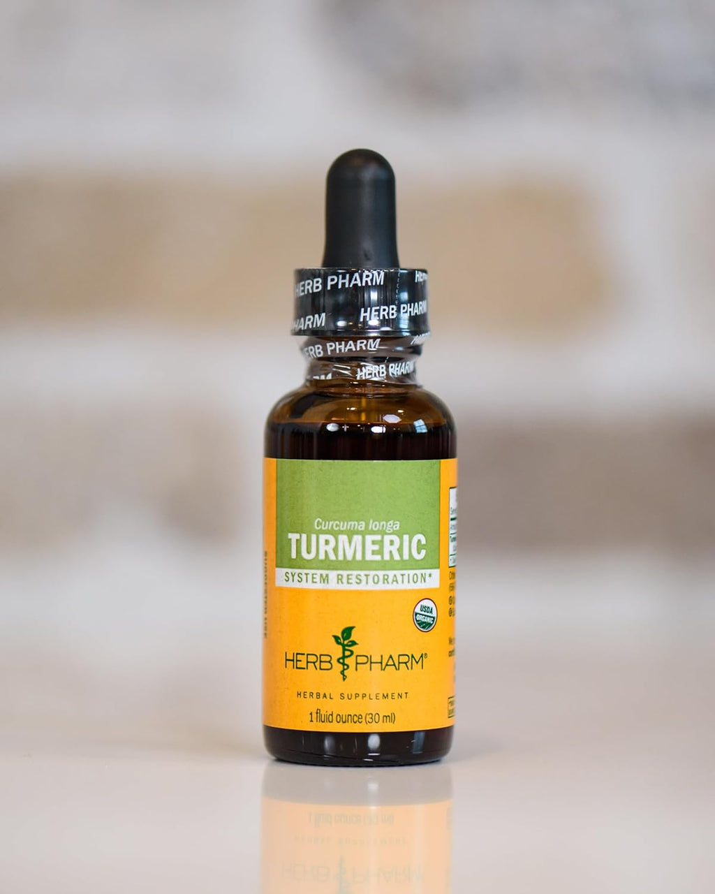 Turmeric Liquid Extract: USDA Organic Liver, Joint, Muscle, Cardiovascular, and Digestive Support, Fast-Absorbing & Sugar-Free Turmeric Root Tincture, up to ~3 Week Supply, 1 Oz*