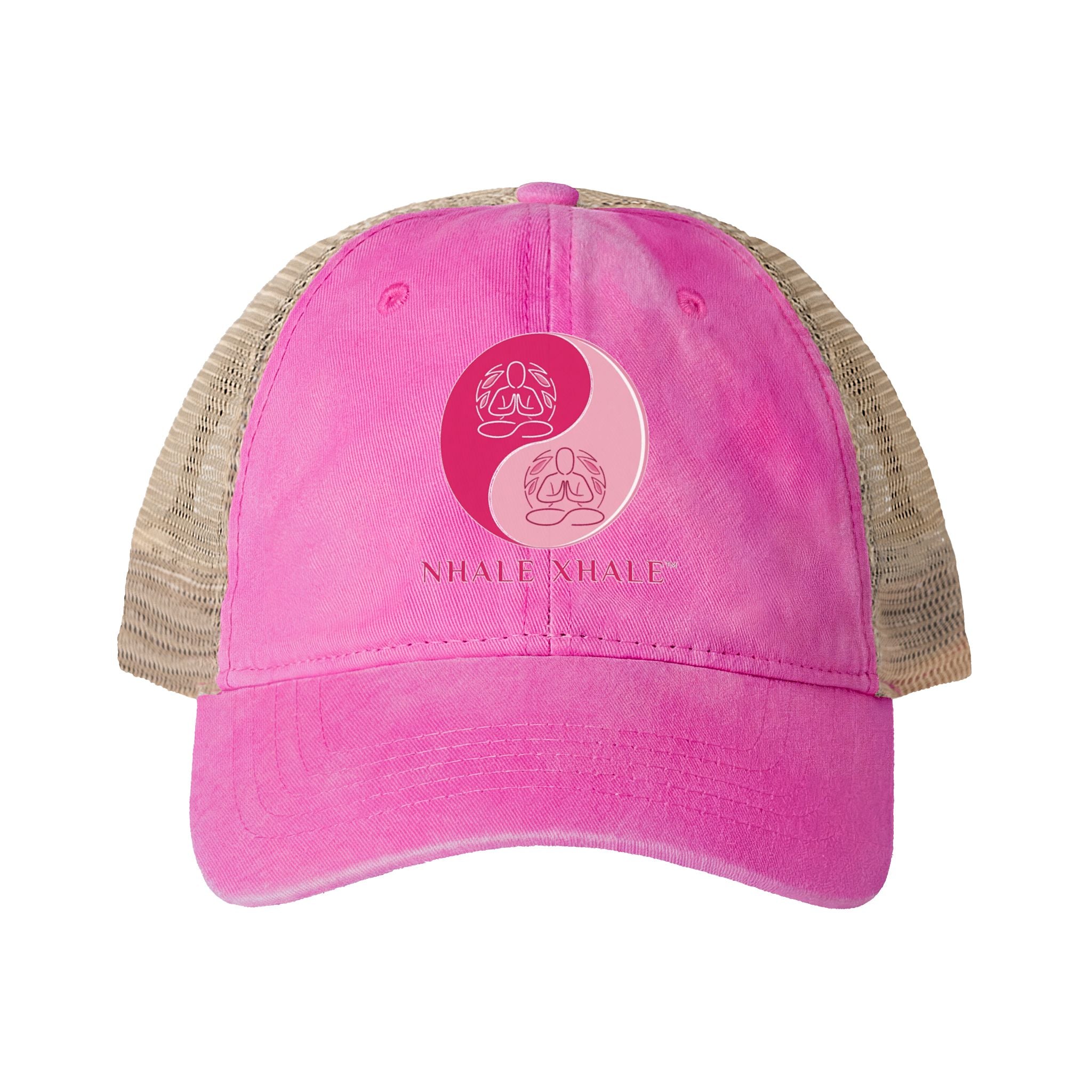 NhaleXhale Women's Washed Mesh-Back Cap