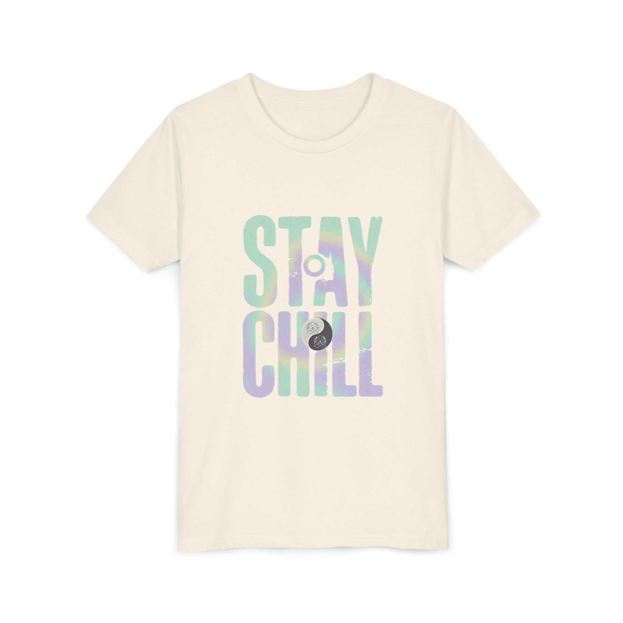 NhaleXhale "Stay Chill" Pastel Yin Yang Graphic