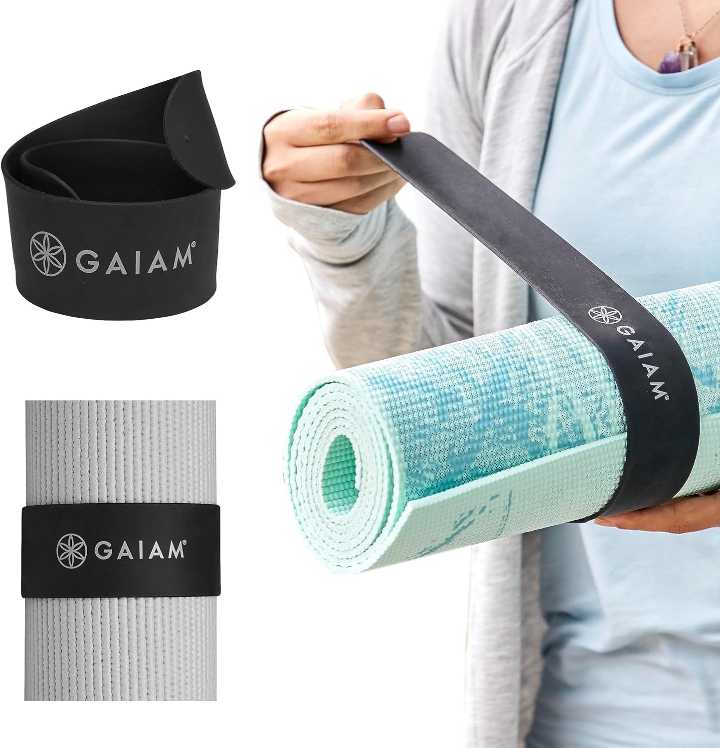 Gaiam Yoga Mat Strap Slap