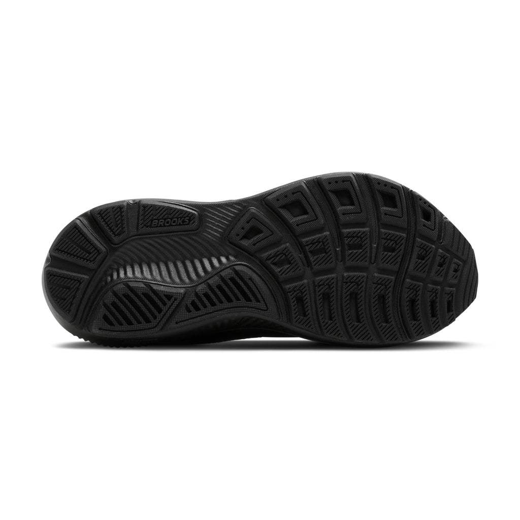 Brooks Men’s Ghost 17 Neutral Running Shoe - Black/Black/Ebony - 11 X-Wide