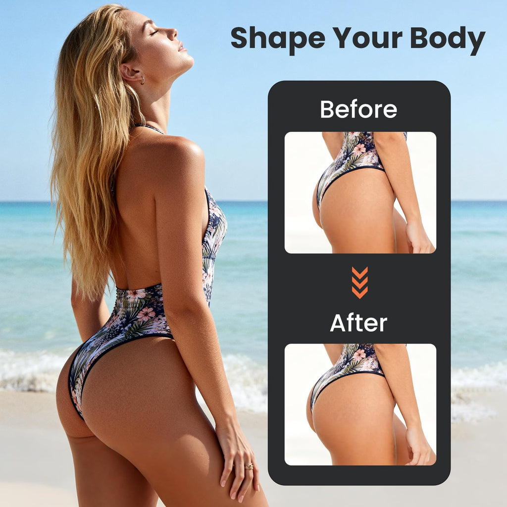 Hip Trainer Glute Abs Stimulator Belt, Butt Lifting Machine & Muscle Toner, Muscle Stimulator for Lifting HIPS, Home Workout Equipment for Women