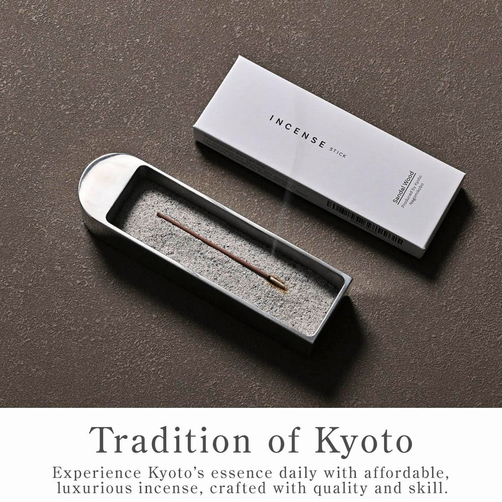 なごみ工房 Kyoto Green Tea Incense Sticks - Japanese Temple Aroma, Ideal for Relaxation & Meditation, Approx. 60 Sticks (0.044 Pounds) - Premium Quality Incense for Spiritual & Home Use Nagomikobo