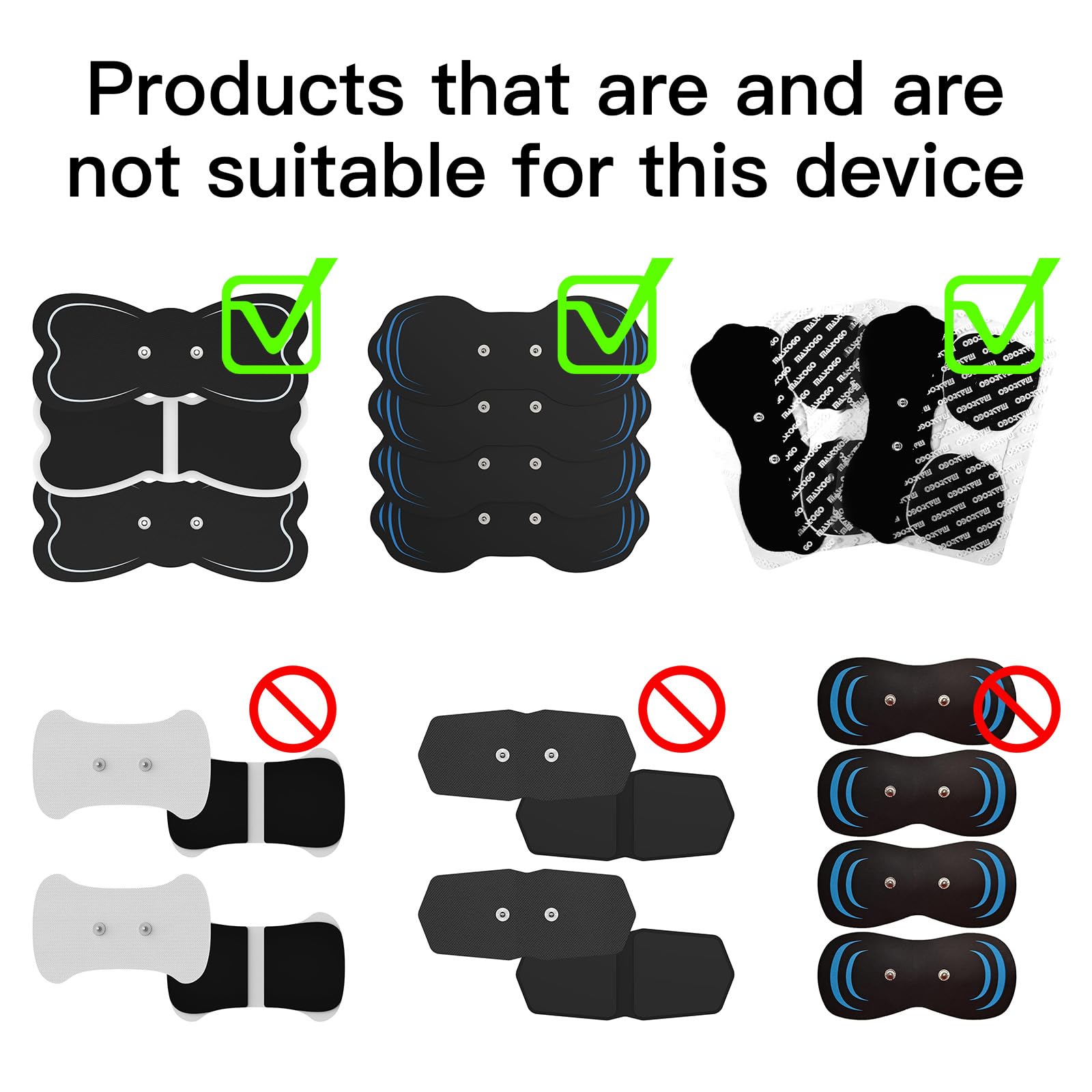 MASTOGO Wireless TENS Unit, Dual Host Muscle Stimulator with APP Control Up to 26 Modes, for Pain Relief, Portable and Rechargeable TENS Unit Muscle Stimulator