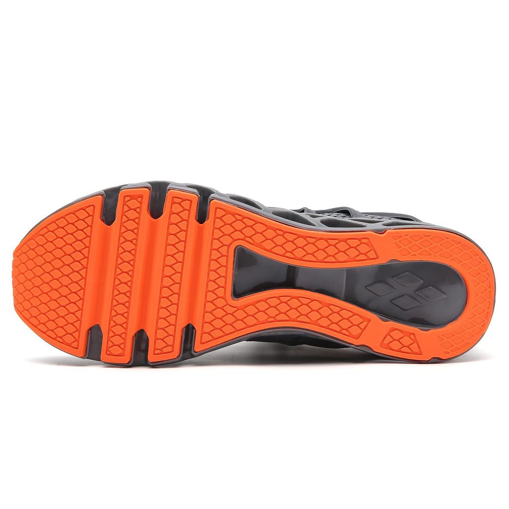 TSIODFO Sneakers for Men Sport Running Shoes Athletic Tennis Walking Shoes Jogging Fashion Sneaker Mesh Breathable Dark Grey Size 11