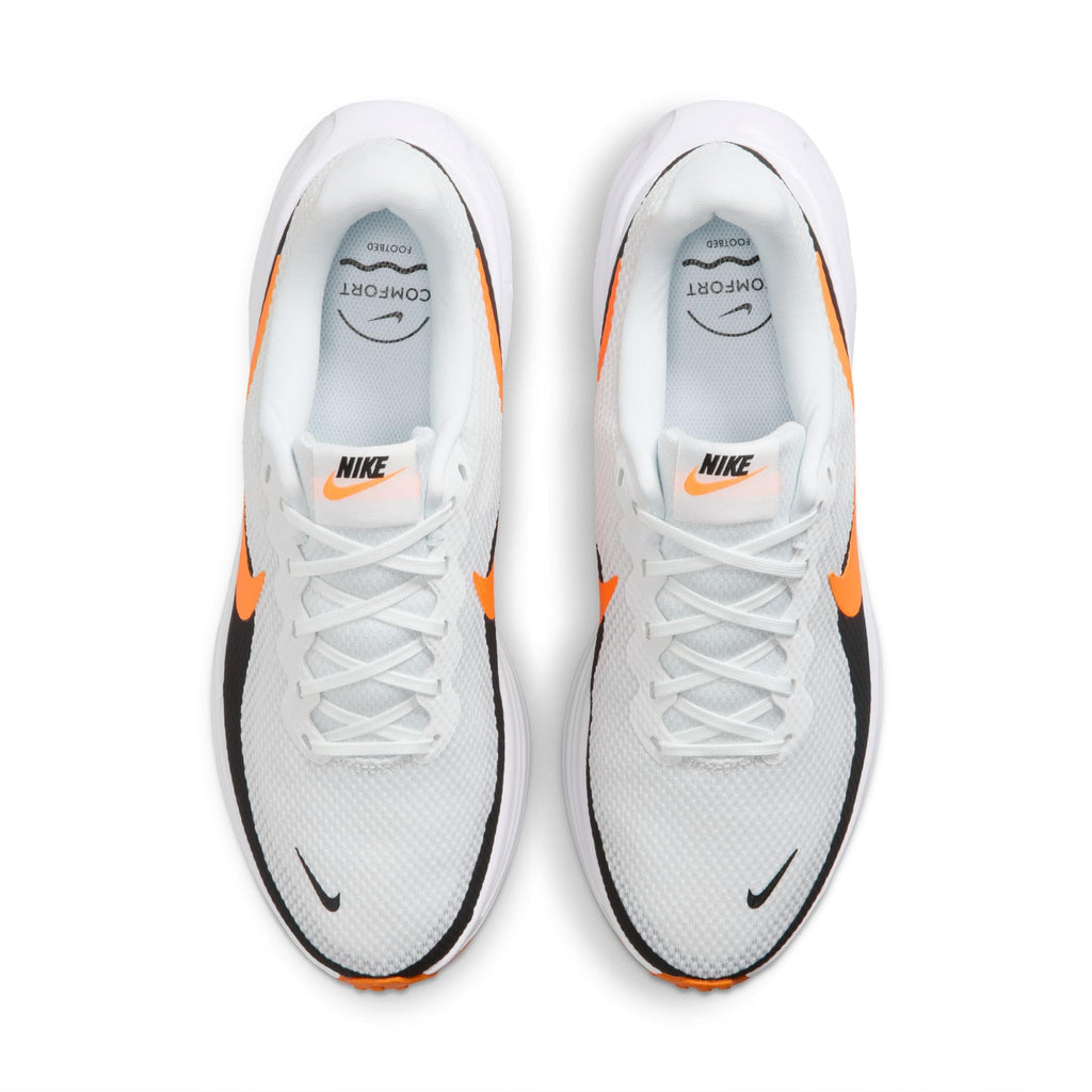 Nike Men's Revolution 8 Road Running Shoes, Off White/Total Orange-White-Black, 10