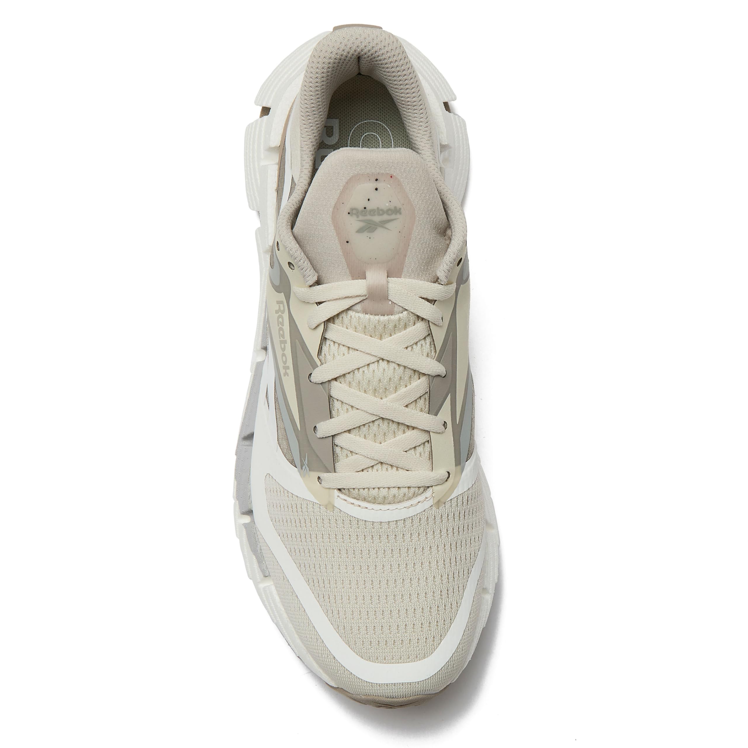 Reebok Floatzig Running Shoes for Men, Bone/Moonstone/Ash, 12