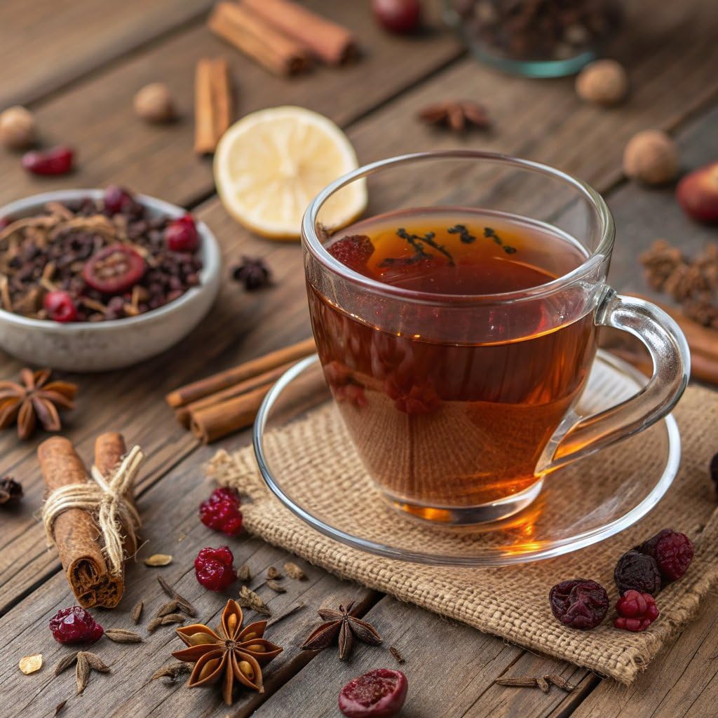 Harney & Sons African Autumn Rooibos Tea, HERBAL, 20 sachet tin