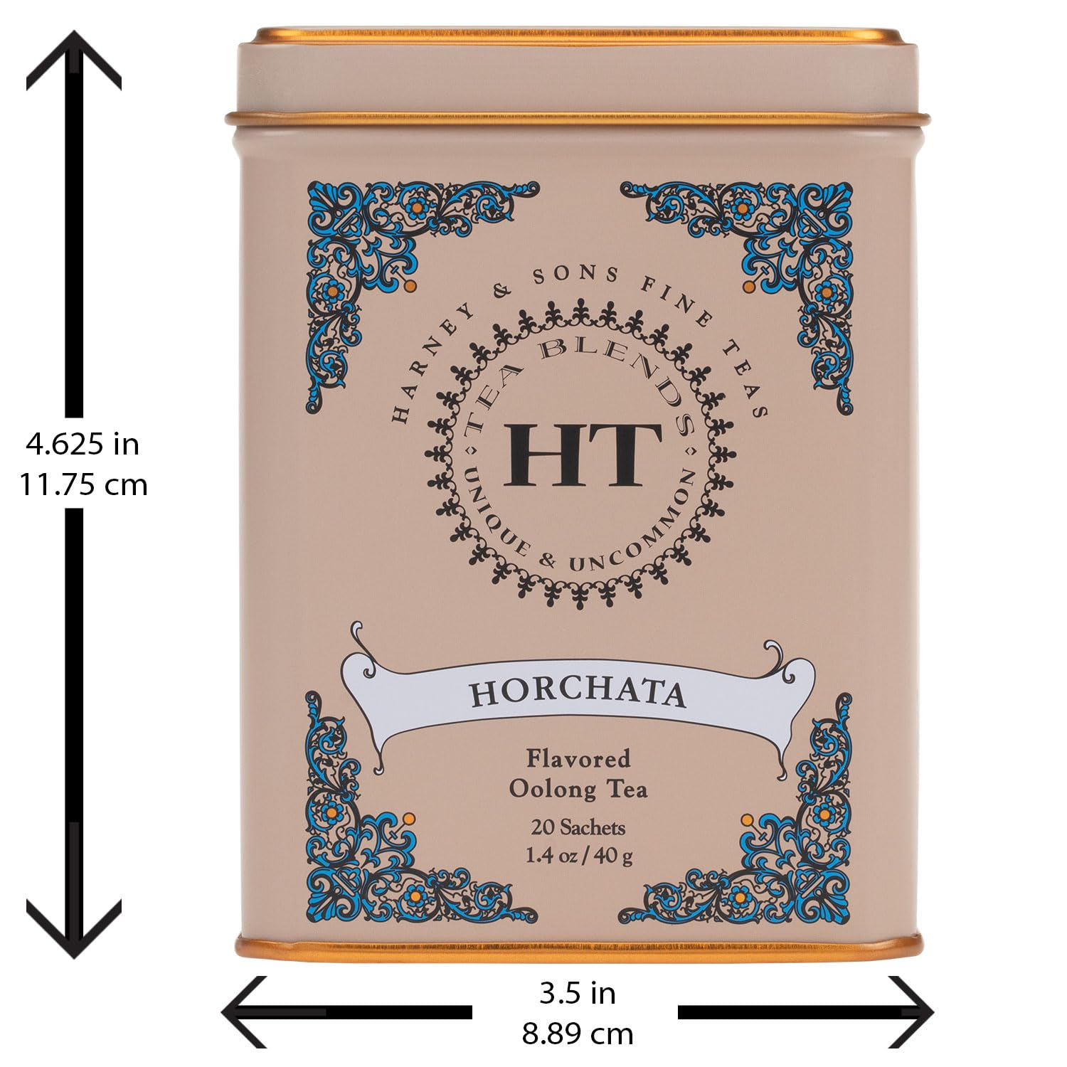 Harney & Sons Horchata, Flavored Oolong Tea, HT Line, 20 sachets