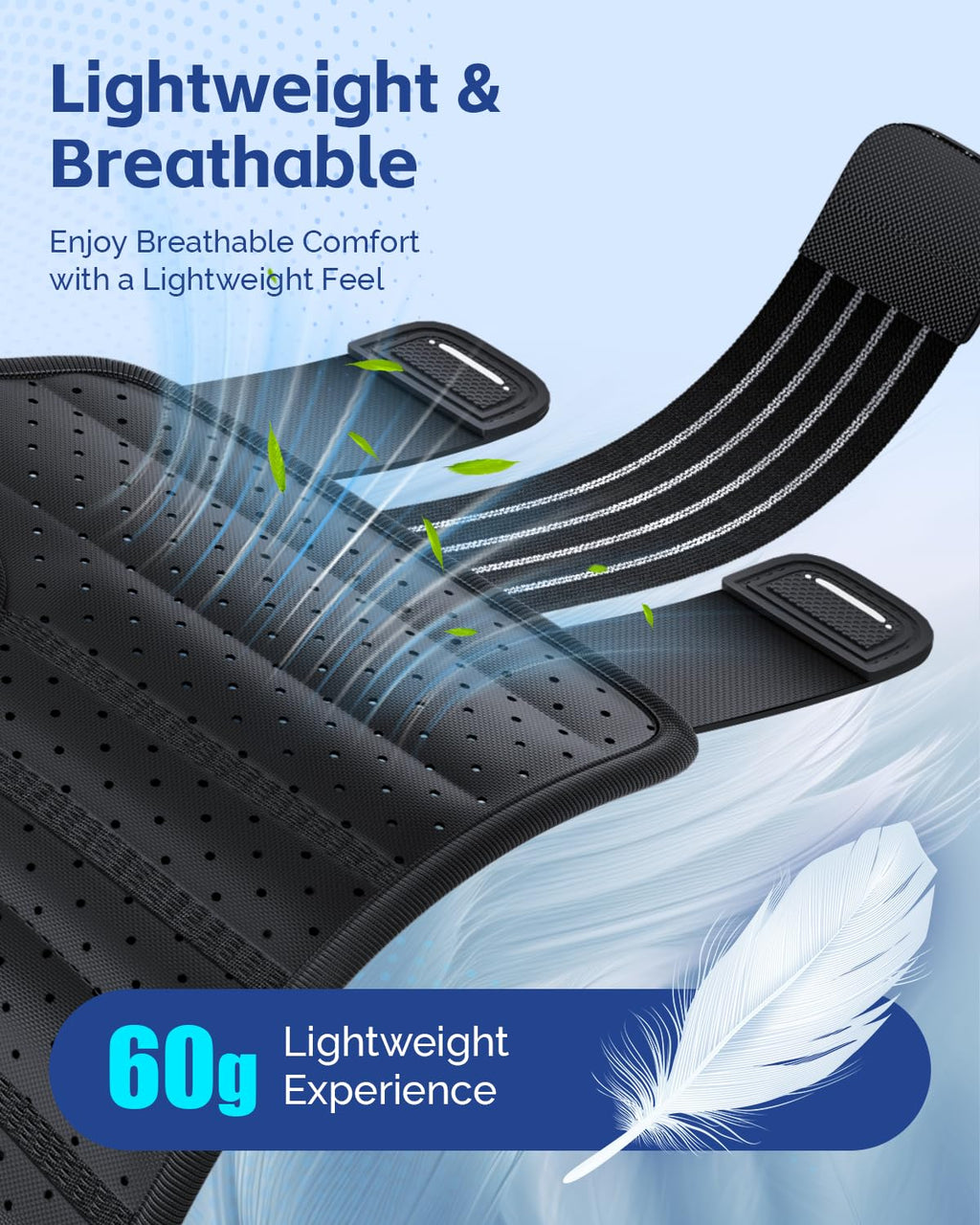 FEATOL Lightweight Carpal Tunnel Wrist Brace for Daily Work, 7 inches Comfortable & Adjustable Night Support for Women Men, Hand Brace With Splint Pain Relief for Tendonitis, Sprains, Arthritis, Right Hand, Medium