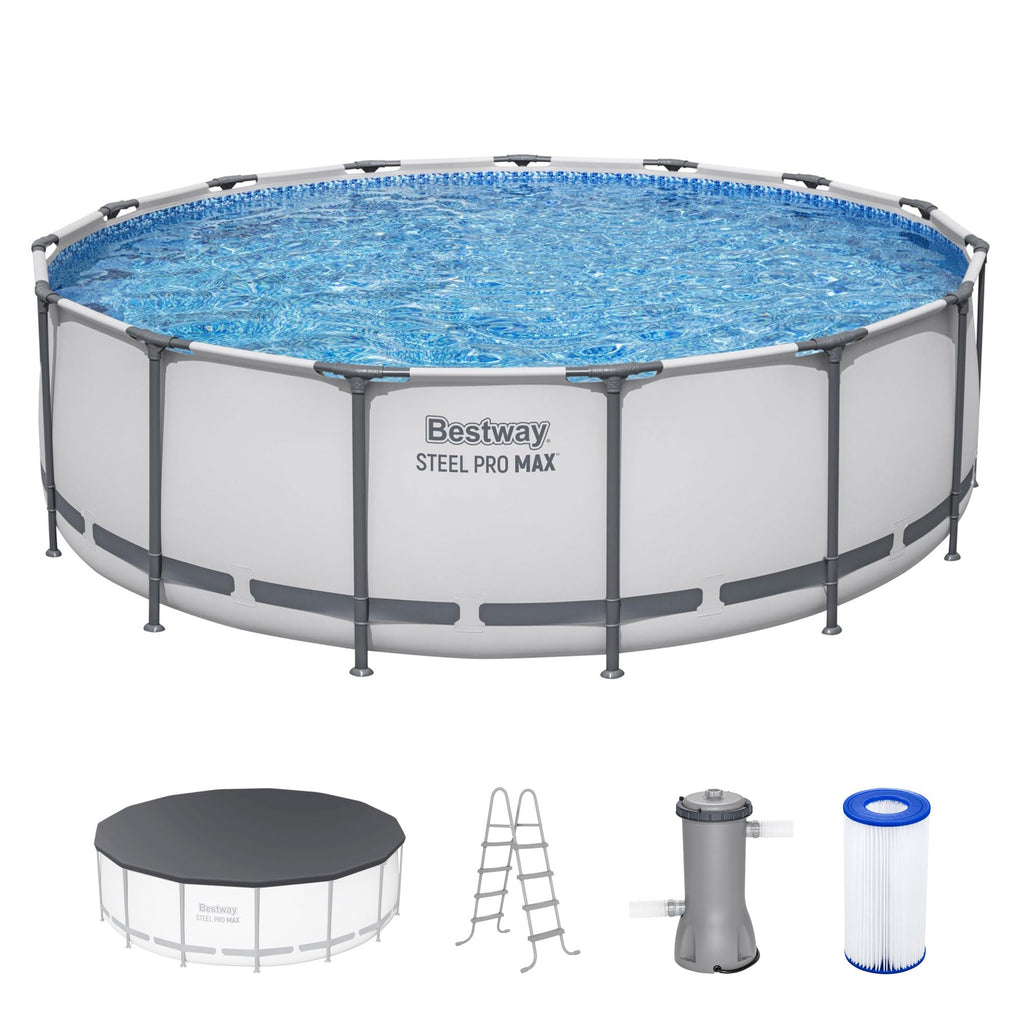 Bestway Steel Pro 9' x 26" Above Ground Pool Round