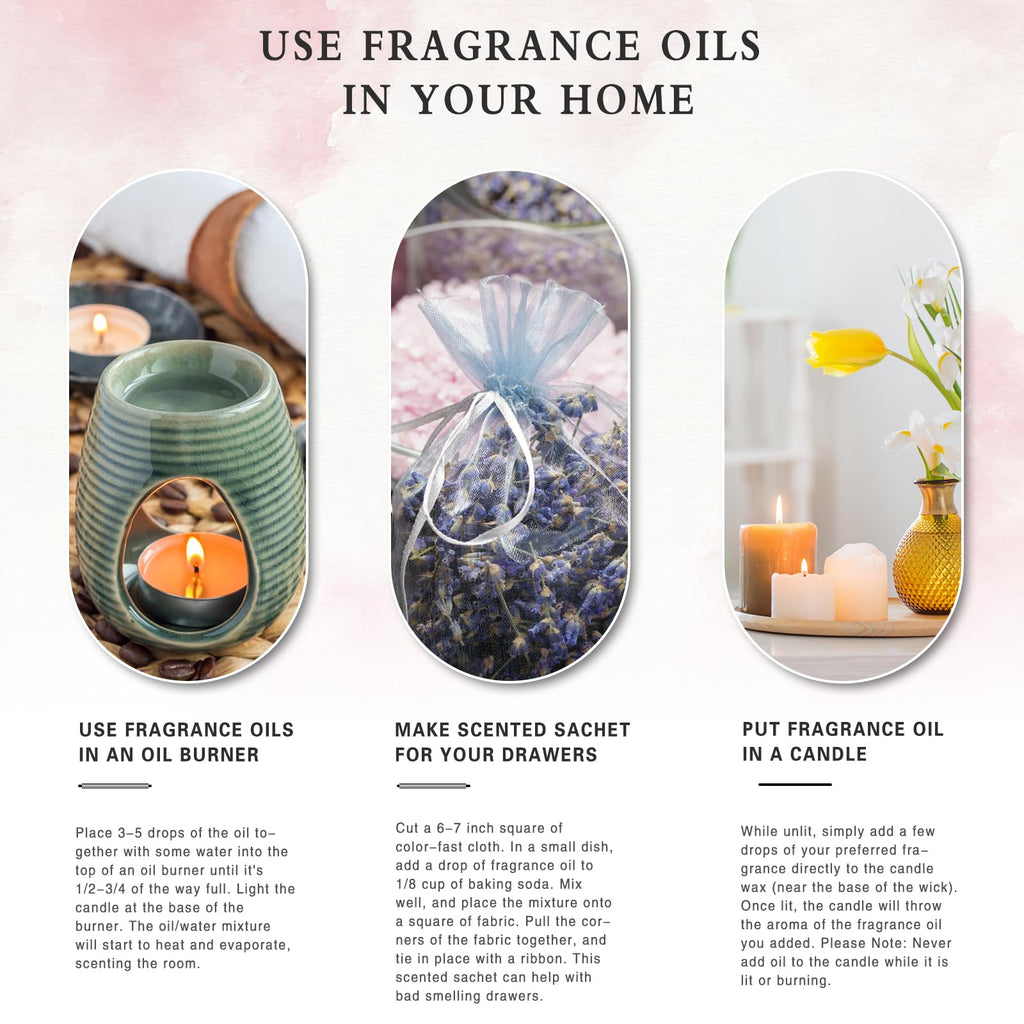 PHATOIL 3.38FL.OZ Coconut & Vanilla Fragrance Oils for Aromatherapy, Essential Oils for Diffusers for Home, Perfect for Diffuser, Yoga, DIY Candle and Soap Making - 100ml