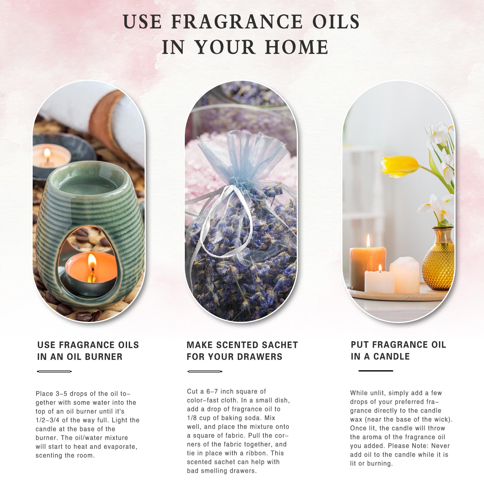 PHATOIL 3.38FL.OZ Coconut & Vanilla Fragrance Oils for Aromatherapy, Essential Oils for Diffusers for Home, Perfect for Diffuser, Yoga, DIY Candle and Soap Making - 100ml