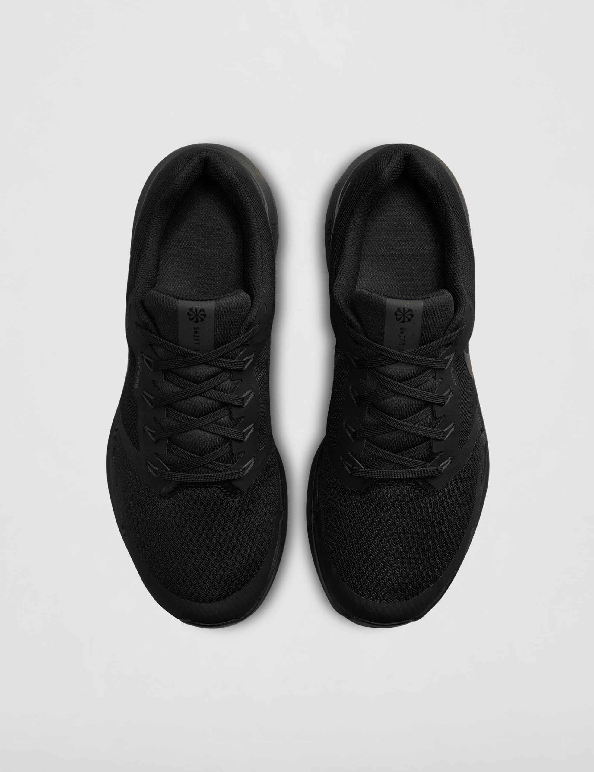 Nike Men's Run Swift 3 Road Running Shoes, Black/Black-Dark Smoke Grey, 11.5