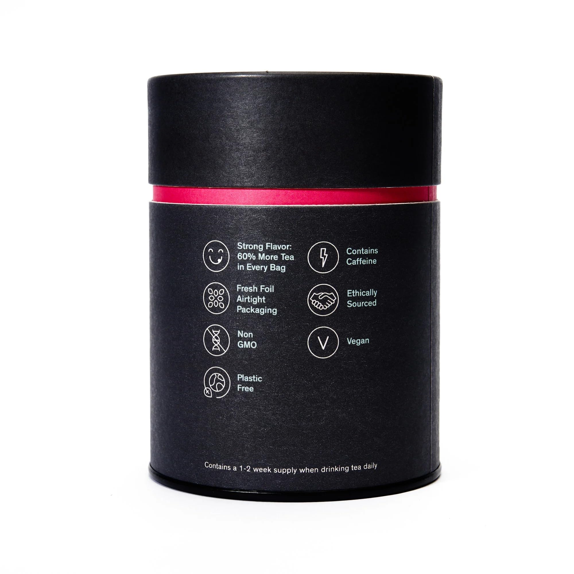 August Uncommon Low Country Bourbon Sugar Black Tea – Vegan, Non-GMO Loose Tea Leaves – Energize Your Day with Southern Wild Flavor in a Convenient Can with 15 Plastic-Free Bags