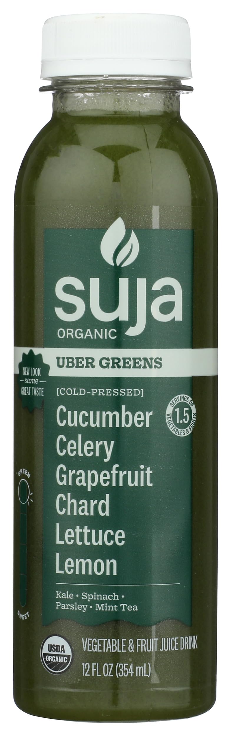 Suja Organic Uber Greens, 12 Fl Oz Bottle