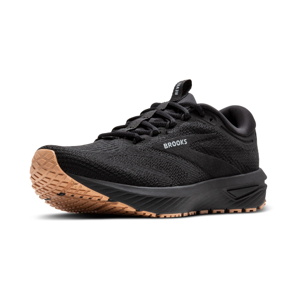 Brooks Women’s Revel 7 Neutral Running Shoe - Black/Black - 6.5 Medium
