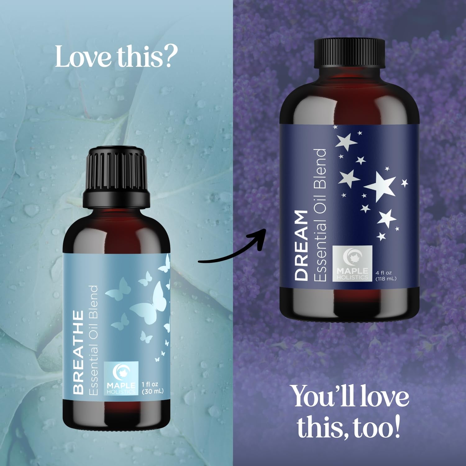 Breathe Essential Oil for Diffuser - Invigorating and Refreshing Breathe Essential Oil Blend with Eucalyptus Peppermint Tea Tree and Mint for Diffusers for Home and Shower Aromatherapy (1 Fl Oz)