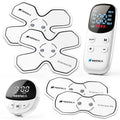 NEENCA Wireless TENS Unit Muscle Stimulator, Smart Rechargeable TENS EMS Muscle Massager for Knee/Shoulder/Back Pain Relief. 4 TENS Pads with Remote Control for Physical Therapy,9 Modes 19 Intensities