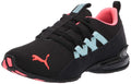PUMA Women's RIAZE PROWL Sneaker, Puma Black-Ignite Pink-Aquamarine, 8.5