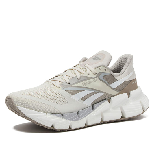 Reebok Floatzig Running Shoes for Men, Bone/Moonstone/Ash, 12