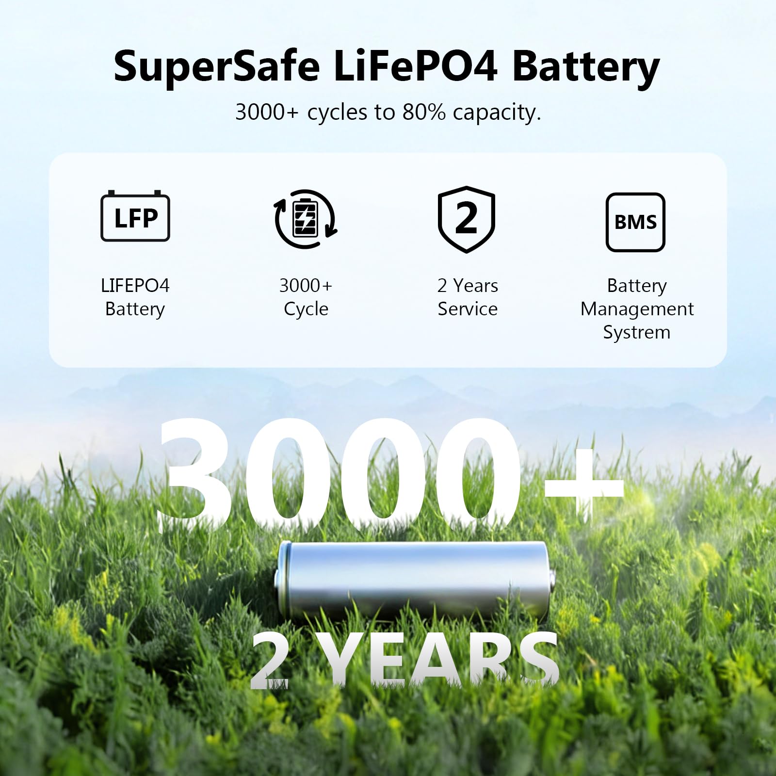 VTOMAN FlashSpeed Pro 3600 Portable Power Station, 3096Wh LFP Battery Solar Generator with 400W Solar Panel, 2Hr Fast AC Charge, 25% Efficient, UPS Home Backup with Wheels, for Outdoor RV Emergency