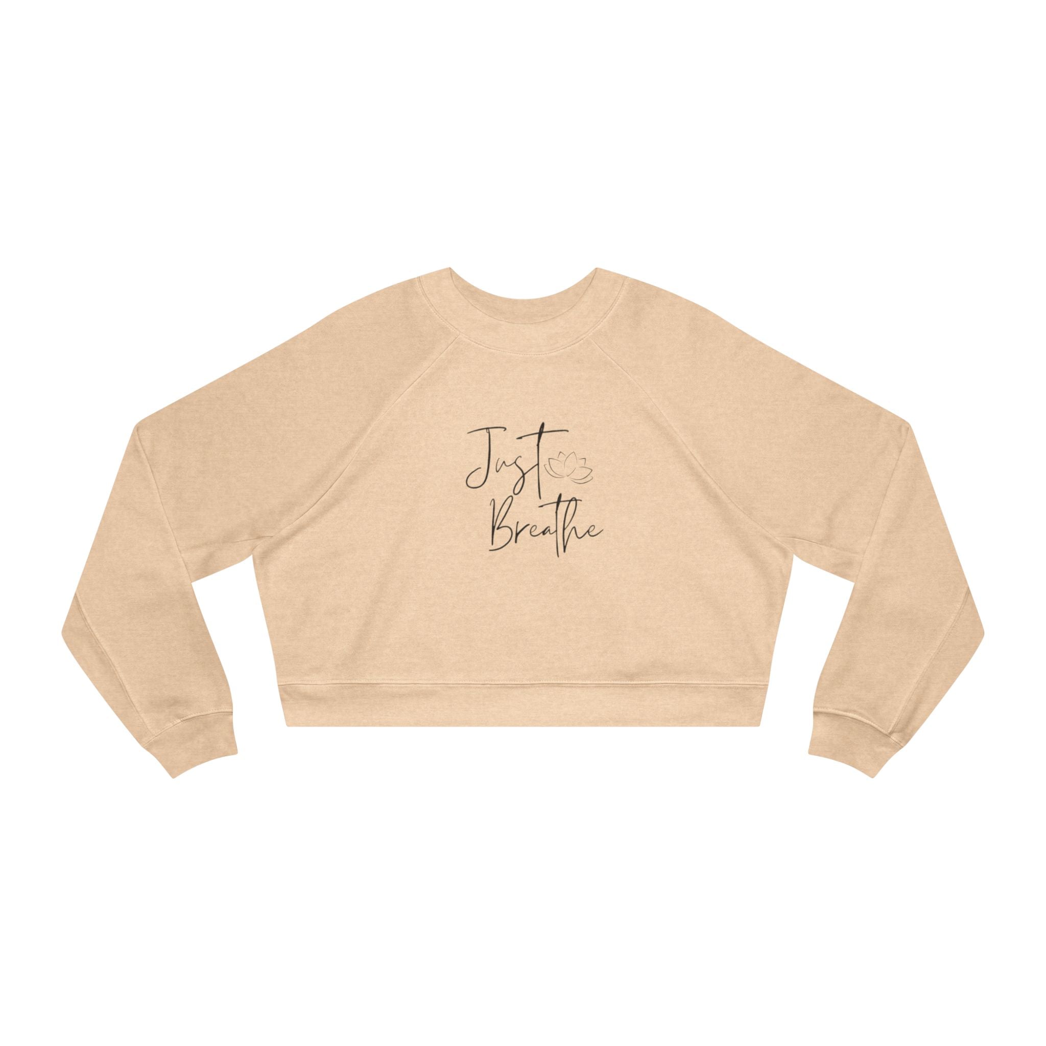 Just Breathe Cropped Pullover