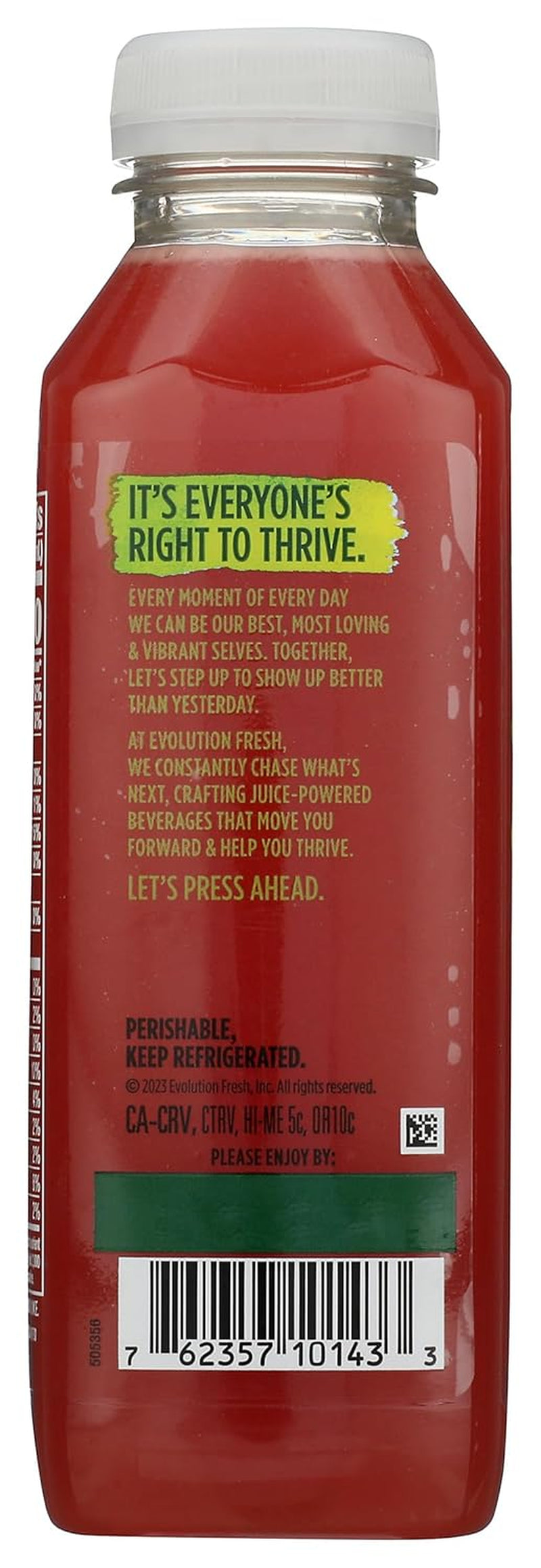 Evolution Fresh, Watermelon Cold Pressed, 15.2 Fl Oz