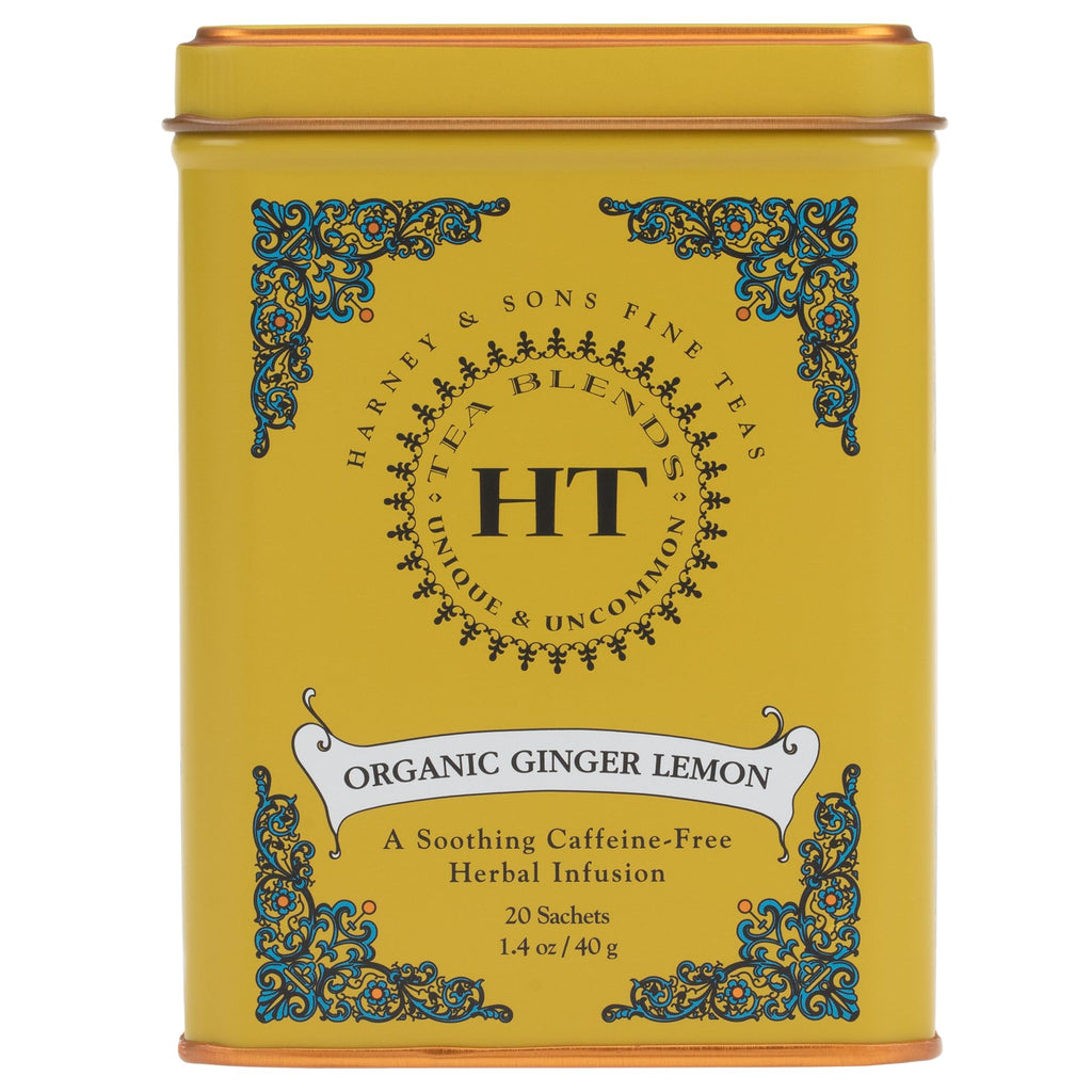 Harney & Sons Organic Ginger Lemon Tea, 20 Count