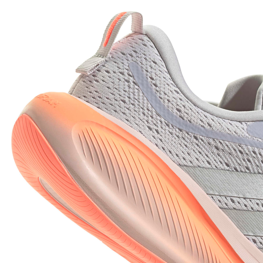 adidas Women's Response Pace Running, Dash Grey/Silver Metallic/Beam Orange, 8.5