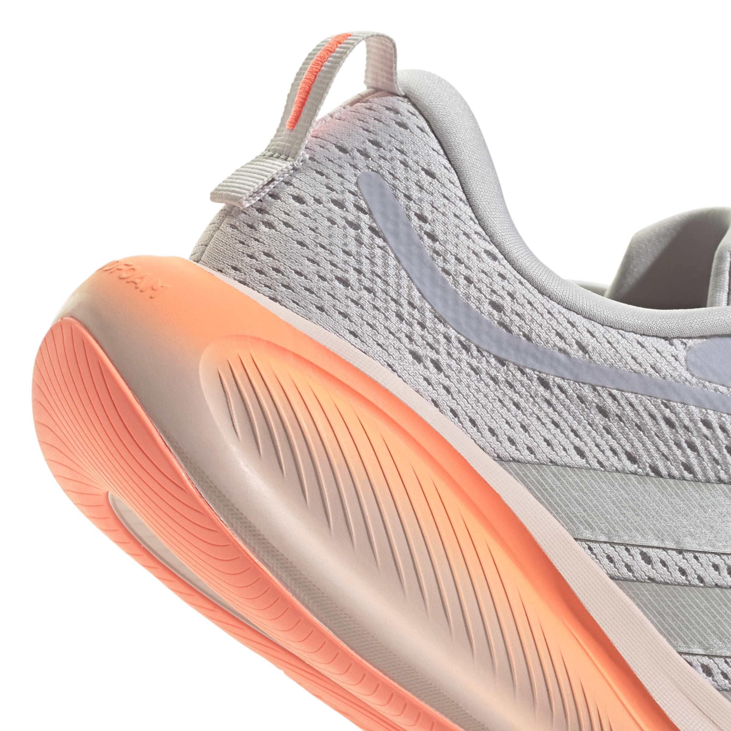 adidas Women's Response Pace Running, Dash Grey/Silver Metallic/Beam Orange, 8.5