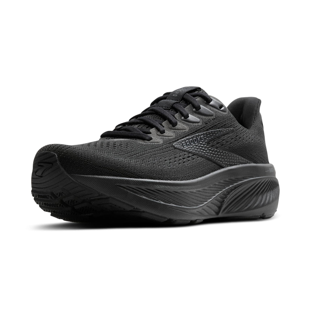 Brooks Men’s Ghost 17 Neutral Running Shoe - Black/Black/Ebony - 11 X-Wide