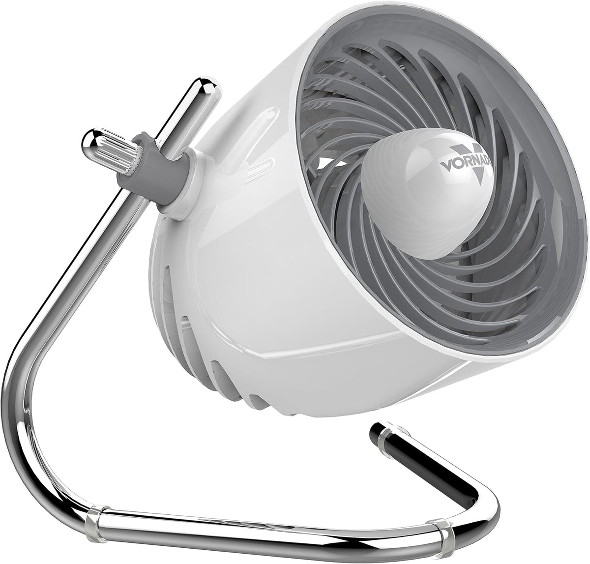 Pivot Personal Air Circulator Fan, 6-Inch, Quiet Portable for Travel, 3 Speed Settings, Targeted Cooling Airflow, 360-Degree Adjustable Axis, Fan for Bedroom, Office, and Desktop, Copper