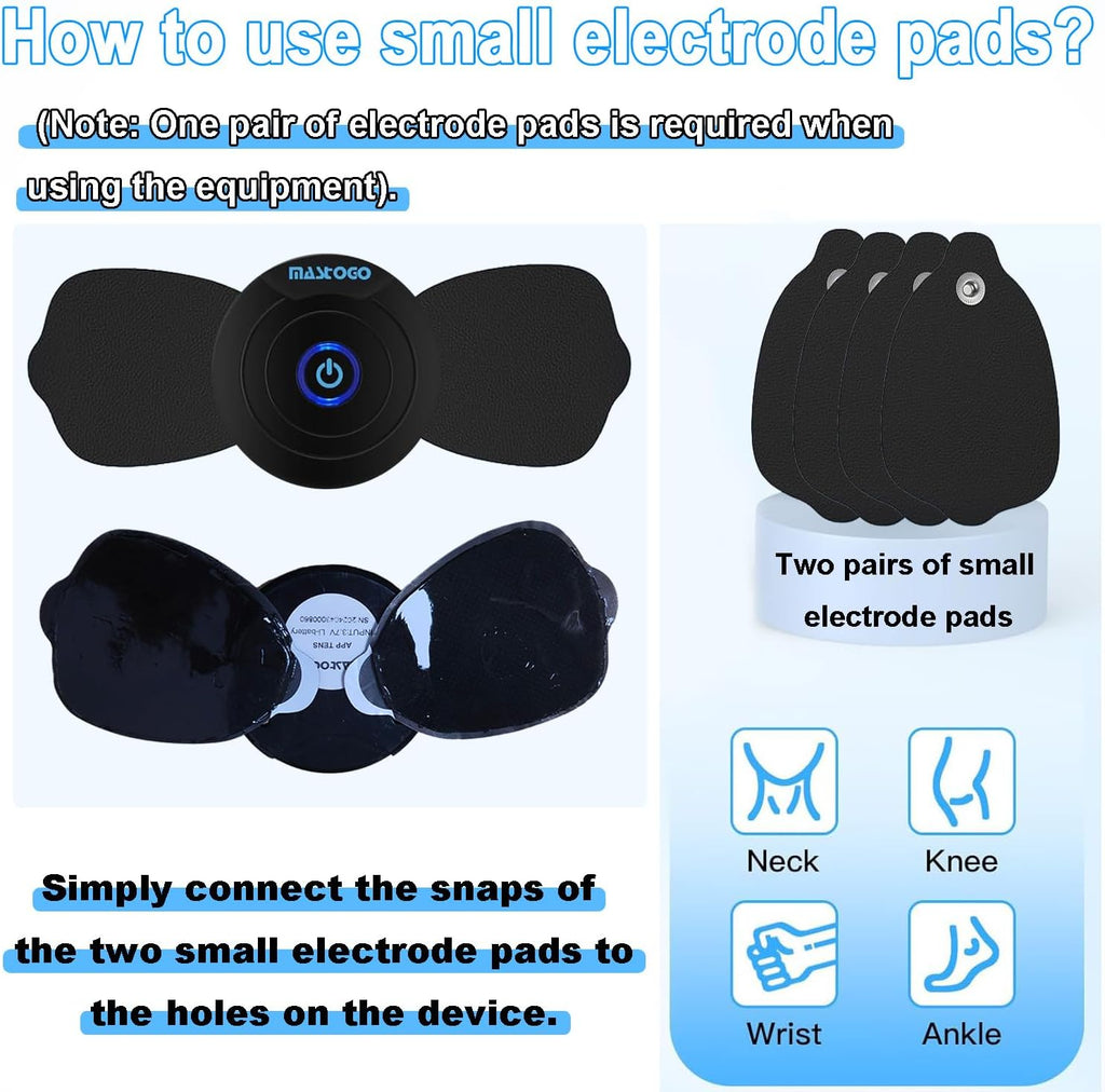 Wireless TENS Unit Back Pain Relief Massager- Muscle Stimulator Machine - Wireless TENS Unit Muscle Stimulator- Tens Unit