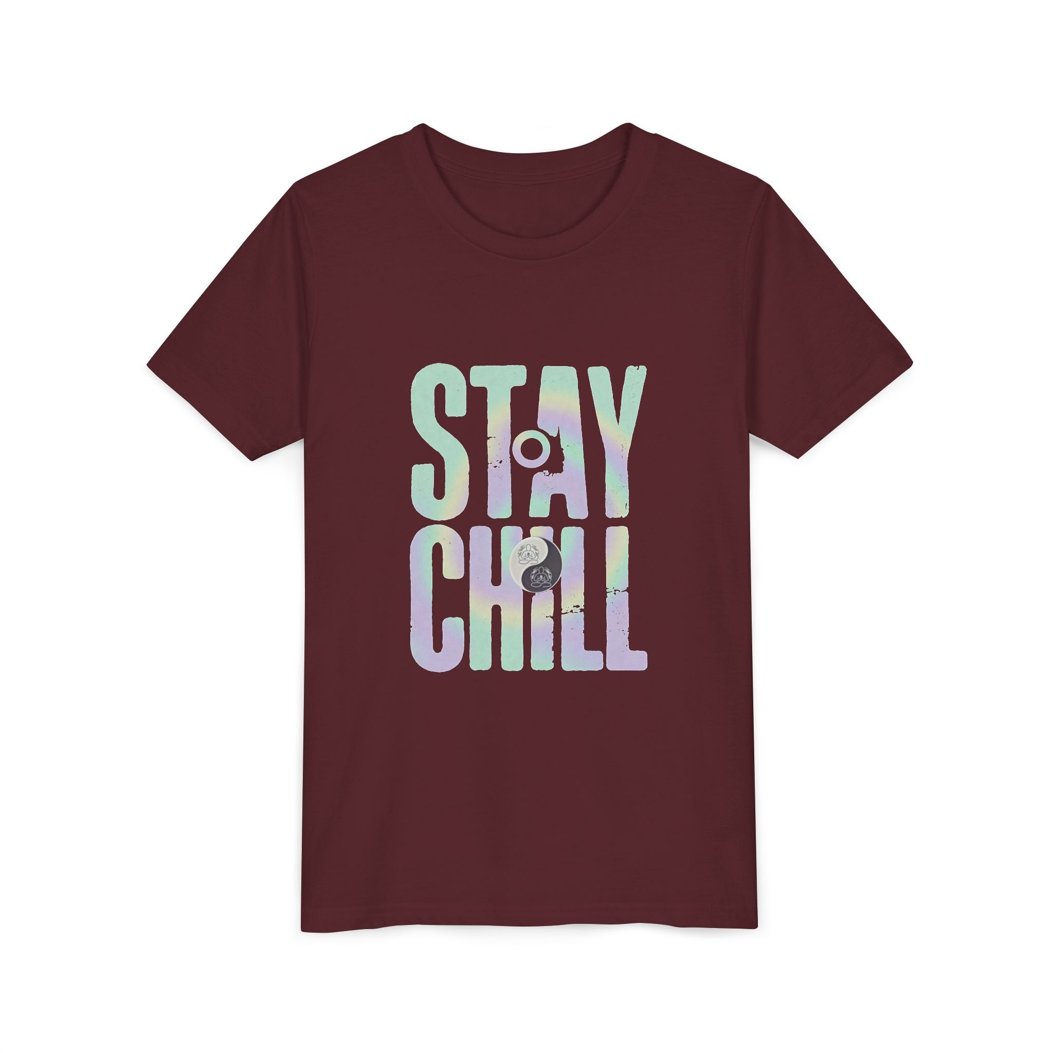 NhaleXhale "Stay Chill" Pastel Yin Yang Graphic